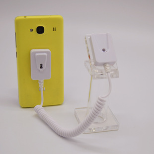 Mobile phone model display bracket transparent crystal acrylic display anti-theft chain