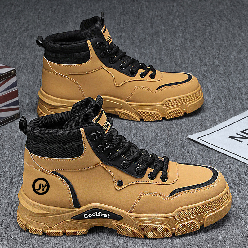 BOTAS Martin de alta gama zapatos masculinos otoño 2025 nuevas tendencias masculinas zapatos de herramientas 100 botas cortas de estilo británico image 7