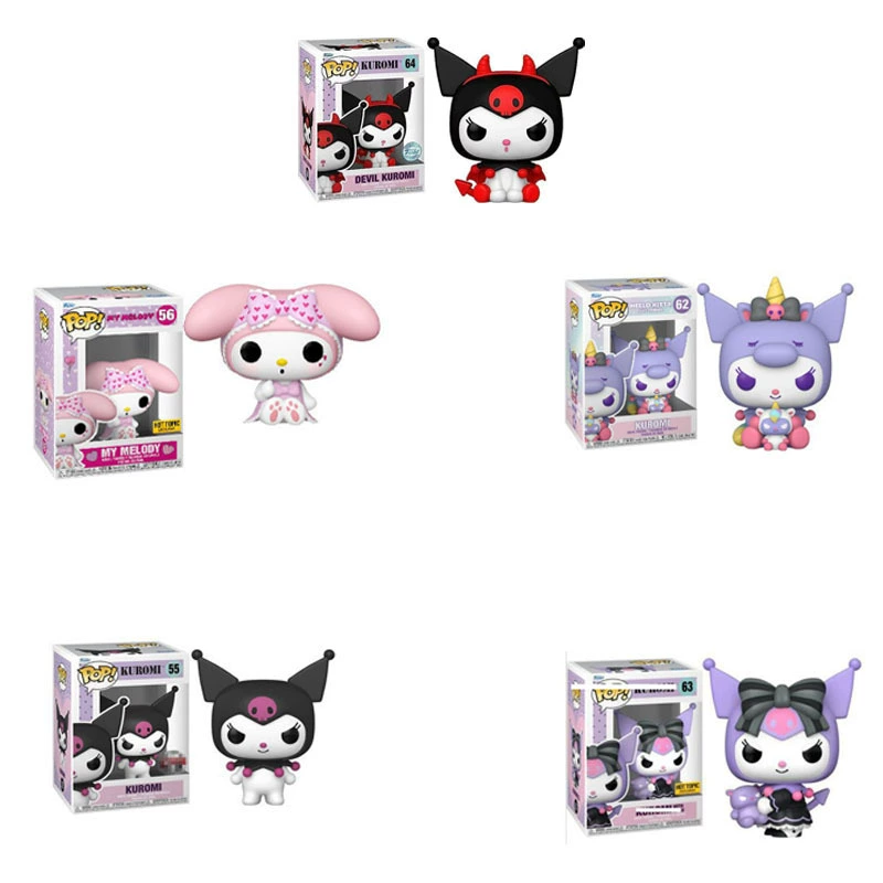 POP Kuromi Мертотик кукла вокруг фильма игрушка ручная локальная анимация