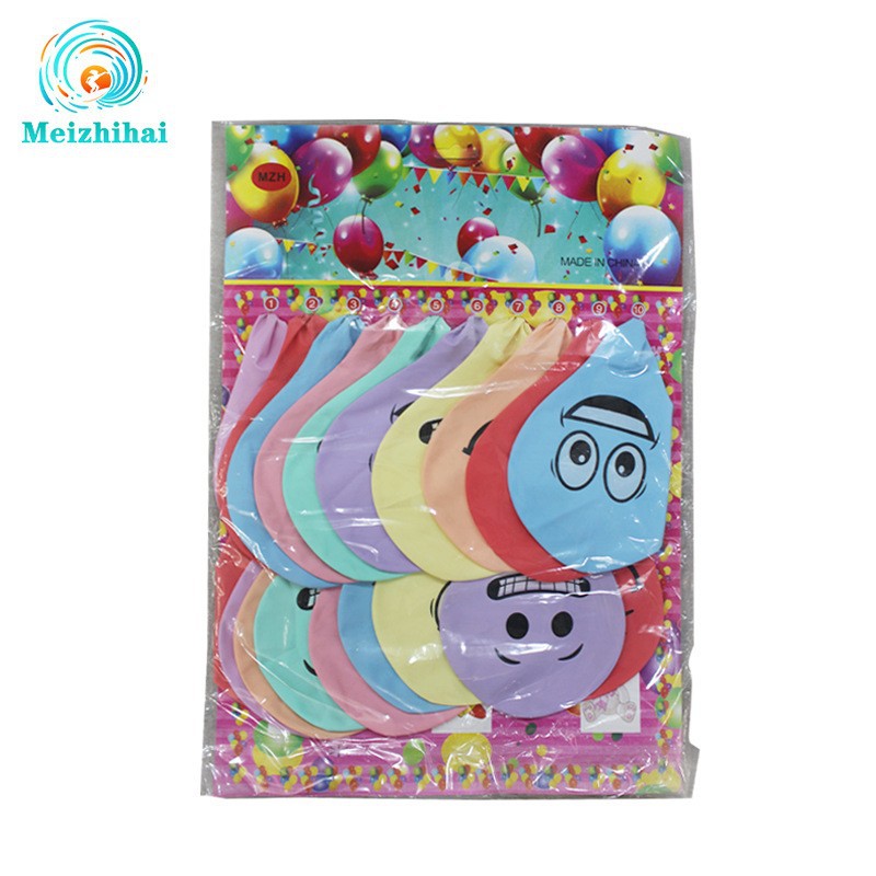 Globos de juguete para niños al por mayor tarjeta colgante paquete de tarjeta de globo