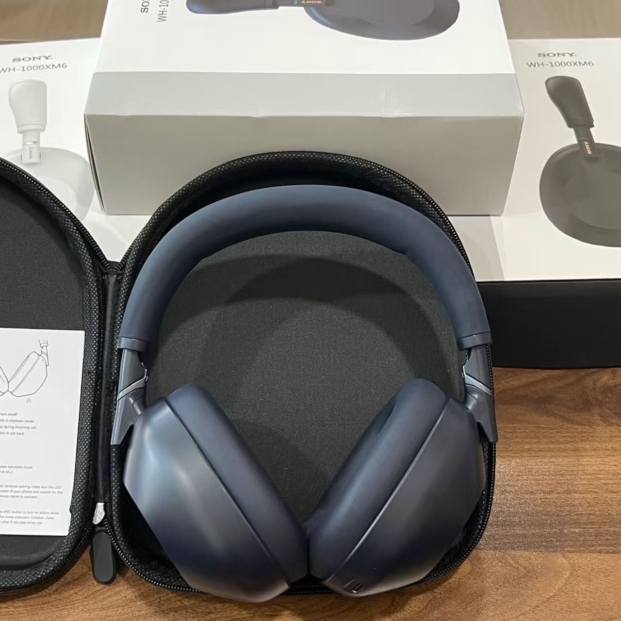 [en stock] transfronterizo nuevo WH - 1000XM6 ANC activa reducción de ruido auriculares Bluetooth inalámbricos auriculares