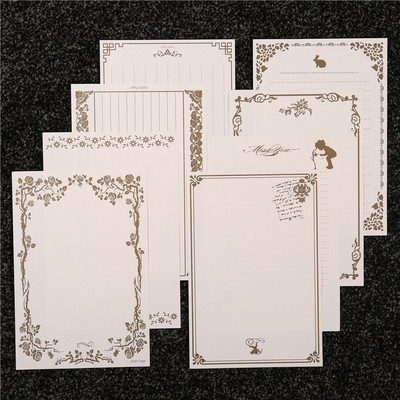 Sobre conjunto de papel retro alto sentido romántico carta de amor escrita a mano pareja confesión confesión papel de letra romántico