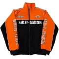 Orange harley (embroidery and cotton)
