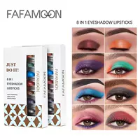 FAFAMOON Новые популярные жемчужные маленькие тени для век, тени для век, комбинированный костюм, долговечный водостойкий, не размытый