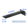 Right -angle bracket bracket triangle stand on the wall support frame wall -mounted partition fixed layer board support