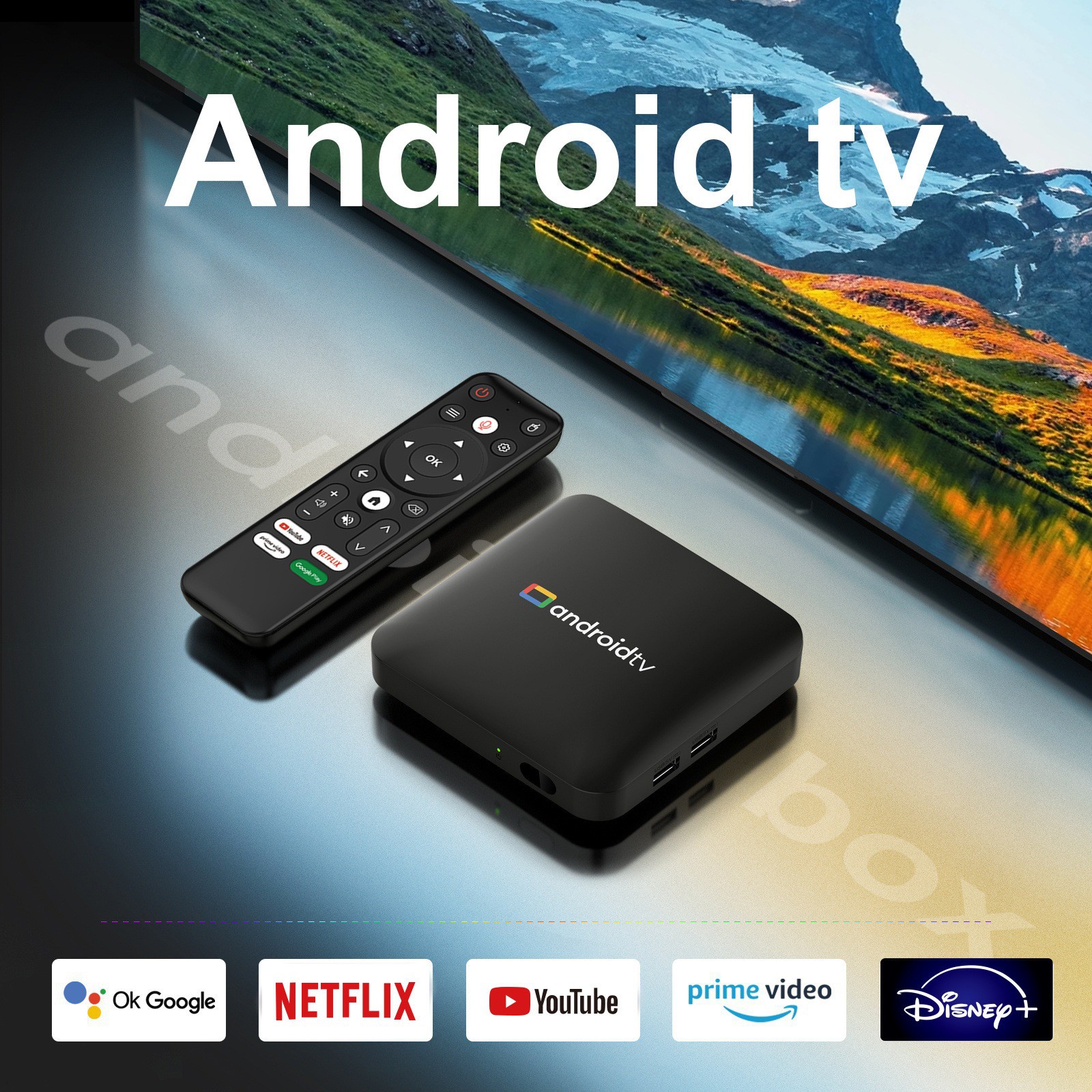 H96Max S905L3 decodificador Android 14 Bluetooth HD decodificador de red 5GWIFI caja tvbox