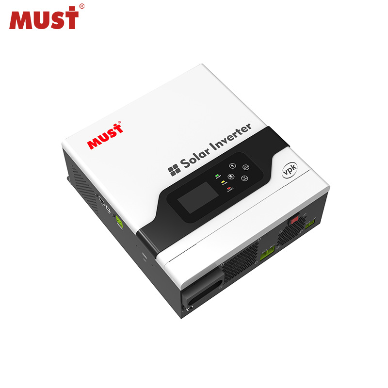 MUST Solar Inverter de almacenamiento de energía doméstico de 1000W controlador MPPT integrado 60A