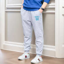 中大童男童夏季薄款长裤儿童休闲裤夏装薄款宽松运动裤防蚊裤