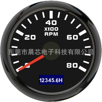 Colorful Backlight Tachometer for Vehicle Other vehicle instruments - cx6231b-black-plate-and-black-cover-8k