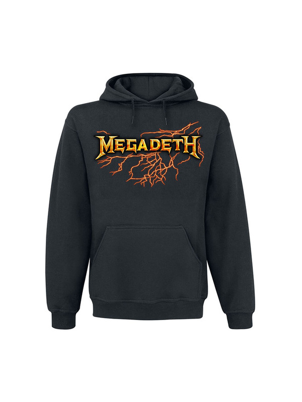 New 80S Underground Heavy Metal Megadeth Whip Metal American Retro Heavy Hooded Sweatshirt for Men