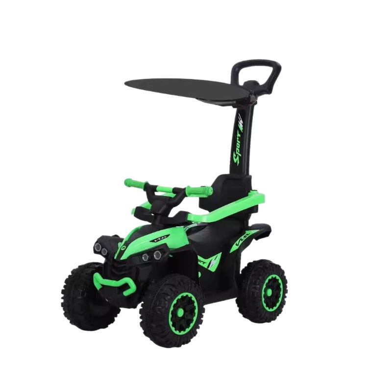 Exportación transfronteriza cochecito para bebés, andador para niños de 1 a 5 años, andador de empuje manual, coche de juguete, defensa lateral