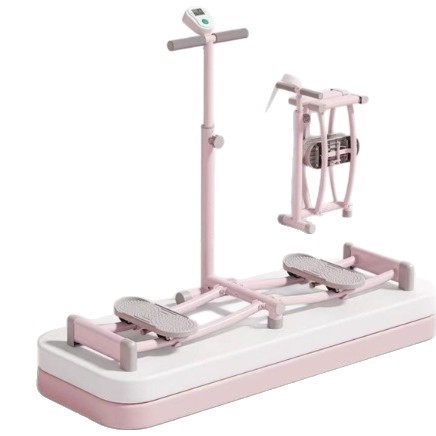 Máquina de esquí para formar piernas artefacto de adelgazamiento de piernas dispositivo de sujeción de piernas ejercicio posparto piso pélvico entrenador de recolección de músculos equipo interno del muslo