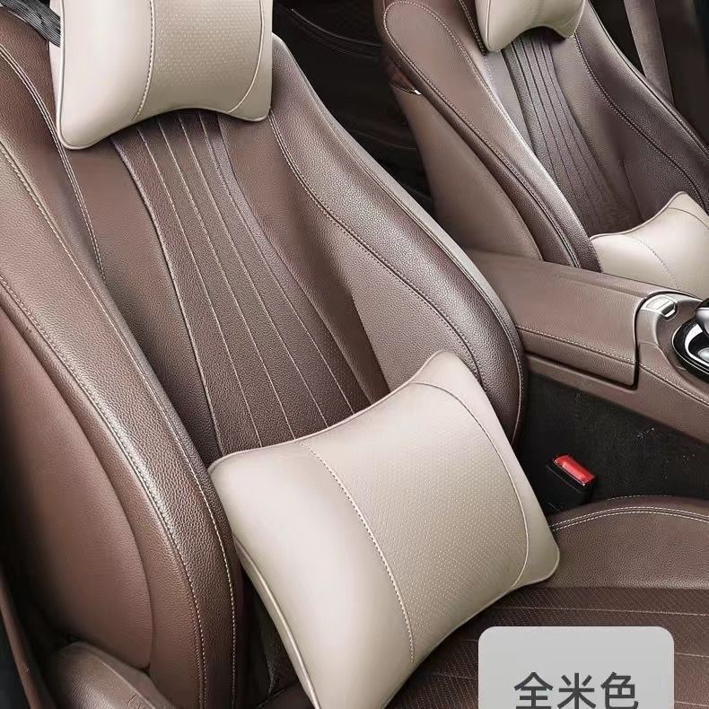 Car Headrest, Cervical Spine Support, Car Pillow, Seat Headrest, Waist Support Cushion, Backrest Cushion, Universal Pillow for All Seasons