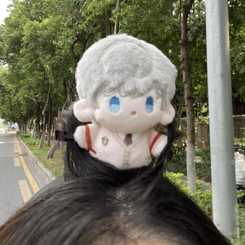 Diadema Shen Xinghui [cabello plateado]