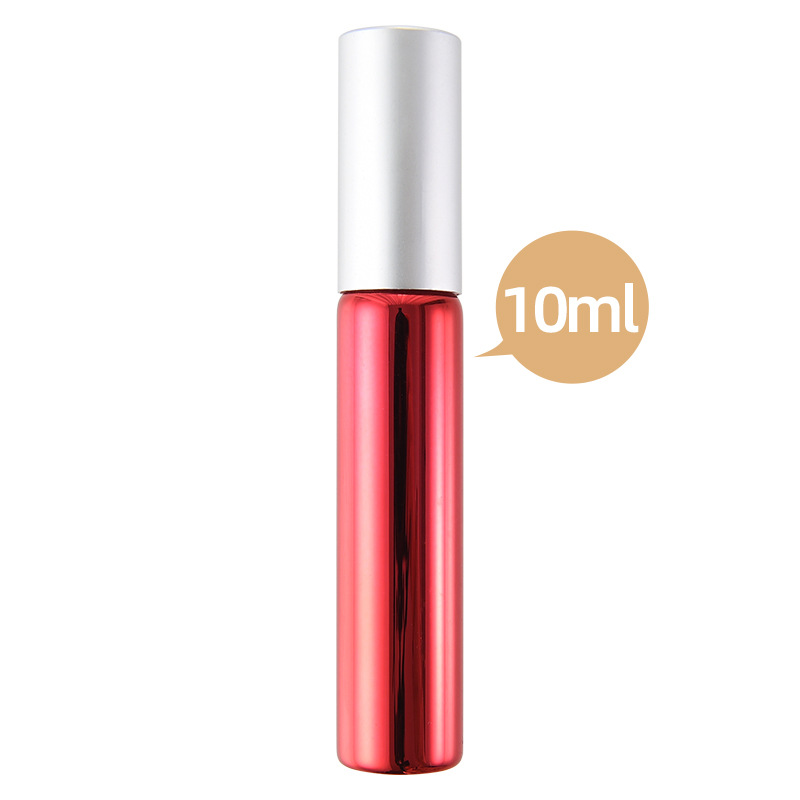 Botella de aceite esencial 10mlUV botella vacía pequeña botella de bola de rodillo portátil Maquillaje Hidratante viaje sub-botella portátil en stock