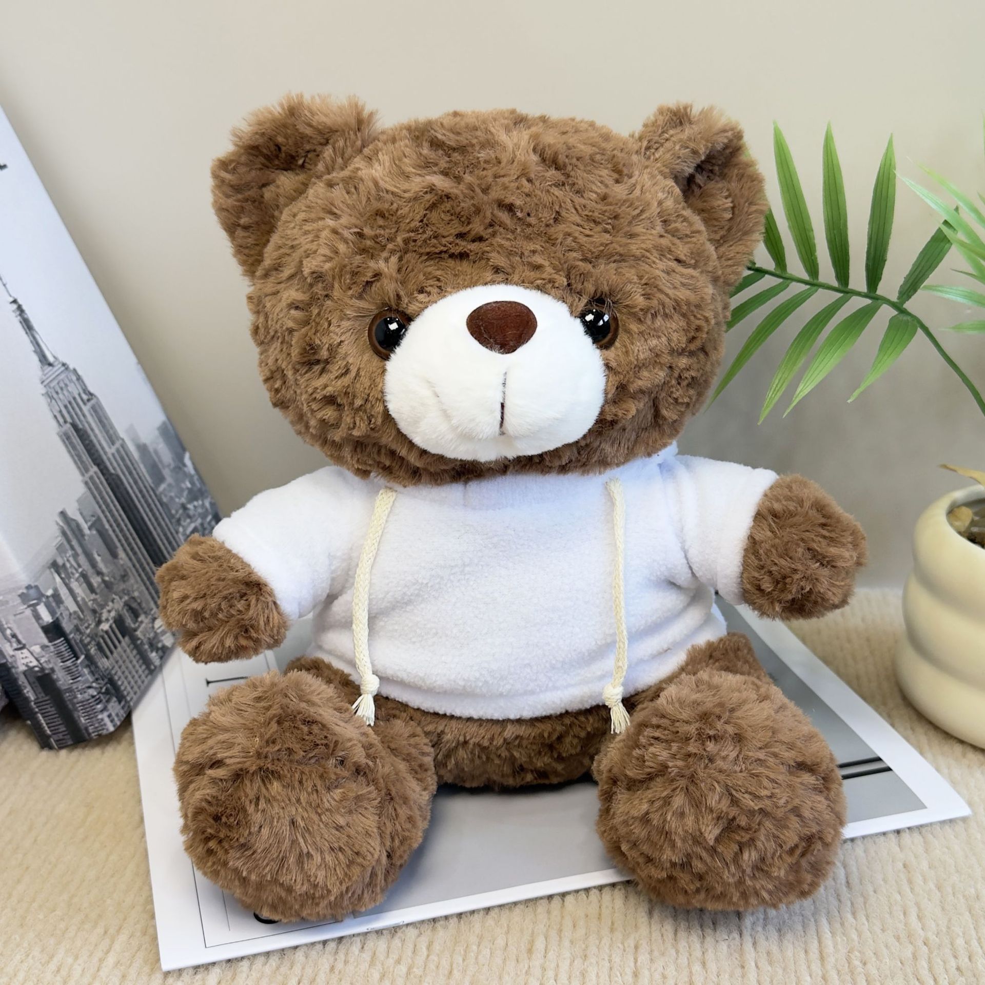 Osos de peluche abrazar osos muñecas muñecas agarrar muñecas regalo para niños impresión LOGO regalo juguetes de peluche