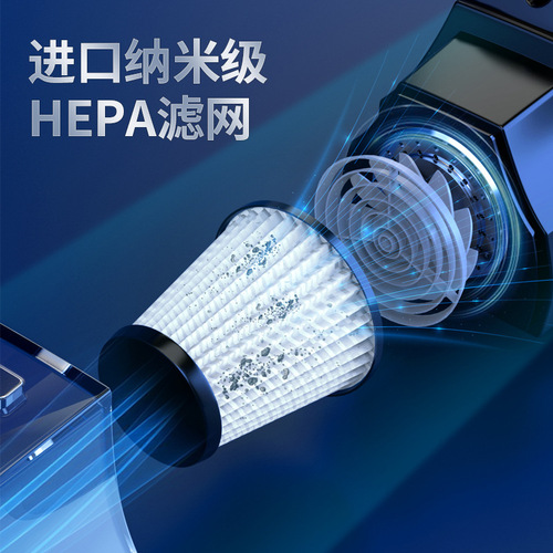 New four-in-one car vacuum cleaner emergency high-power home and car dual-purpose air pump wireless inflatable vacuum cleaner