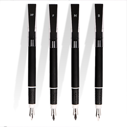 Korean Memory Recall Brand Plastic Rod Comic Pen Set Plastic Rod Calligraphy Pen English Signature Pen