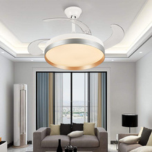 餐厅风扇灯吊扇灯家用薄客厅2024年新款隐形电风扇吊灯扇一体灯