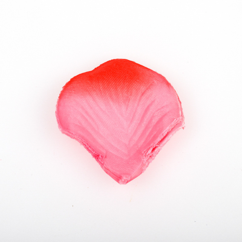 No tejido laminado 100 pétalos de flores, pétalos de boda, pétalos de flores falsos, pétalos de rosas, precio especial