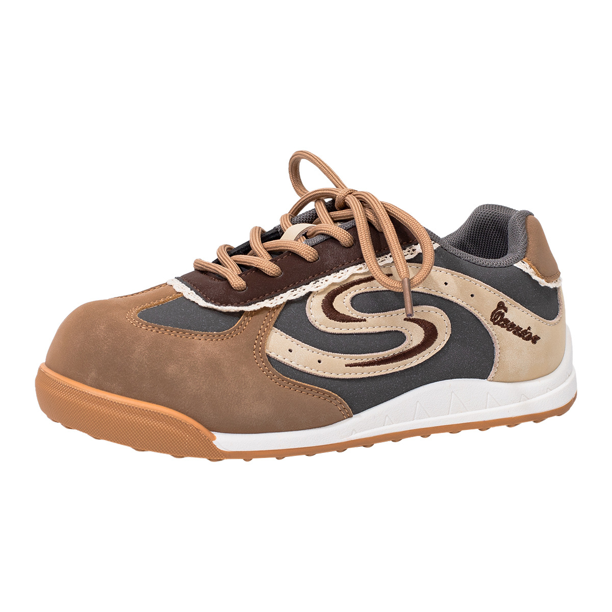 Zapatos de entrenamiento de invierno de terciopelo, nuevos zapatos de moda cómodos y calentadores gruesos, moda retro versátil zapatos de mujer