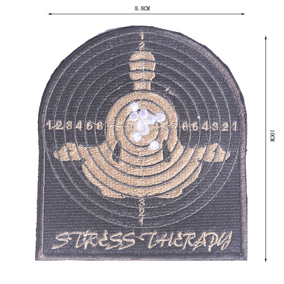 Haike Glock Targeting Embroidered Cloth Sticker CAPSULE CORP Tactical Velcro Outdoor Backpack Morale Badge