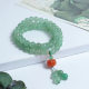 Dongling jade raw stone bracelet emerald jade bracelet multi-circle single circle pumpkin bracelet live broadcast welfare supply