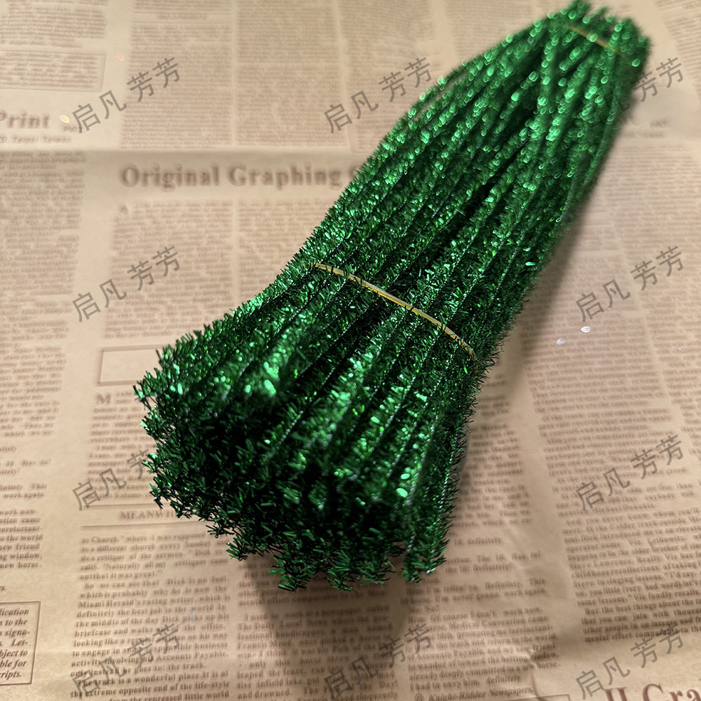 Cebolla de oro colorido DIY palo torcido brillante palo torcido colorido cebolla de oro raíz del pelo nieve fría Wei flor Accesorios