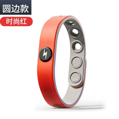 women's body static bracelet negative Static Rod/Key Bag - round-edge-red-adjustable-no-packaging