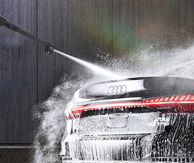 Household High-Pressure Car Washing Machine, Foldable, Portable, High-Power Car Washing Tool, Multifunctional, Easy to Store Cleaning Machine
