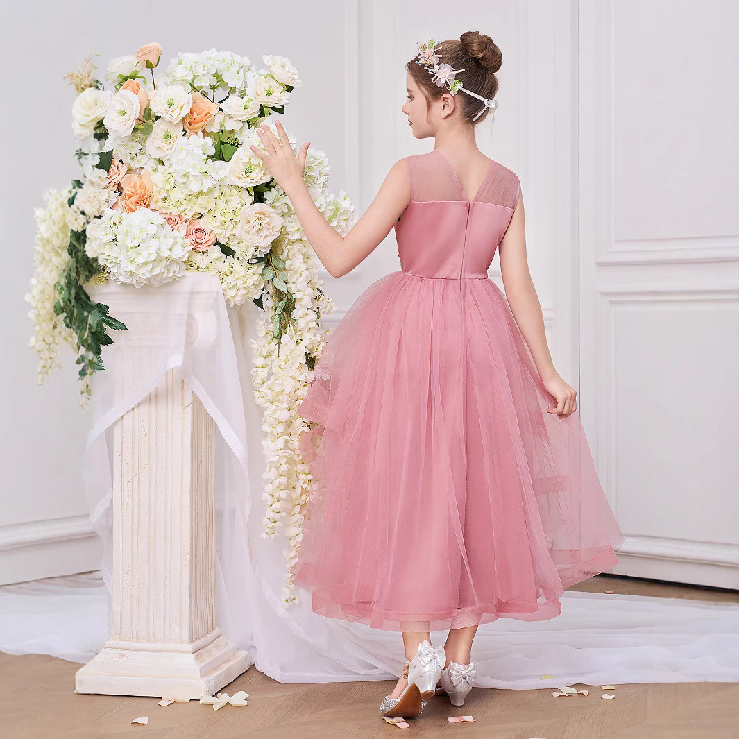 2026 primavera y verano nuevo vestido de noche para niños niñas vestido de noche para mujeres 6 de junio de moda vestido de hadas image 6