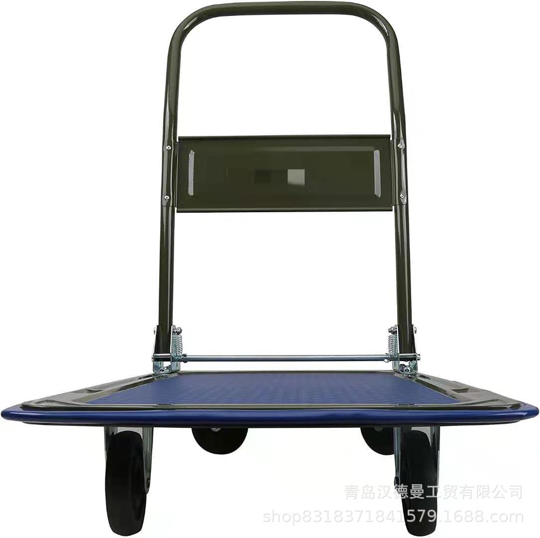 重型折叠平板车 仓库 办公室货物运输工具车