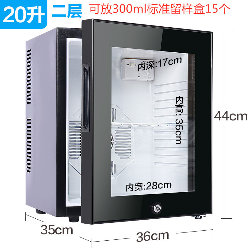 幼稚園学校食品サンプルディスプレイキャビネットロック付き薬物涼しいシングルドア冷蔵庫冷蔵キャビネット小型省エネ|undefined