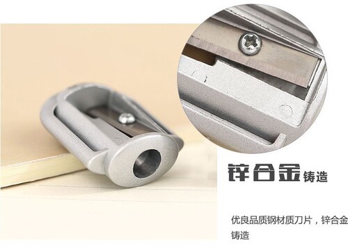 Deli 0595 Pencil Sharpener 0596 Excellent Quality Zinc Alloy Casting Excellent Quality 33g
