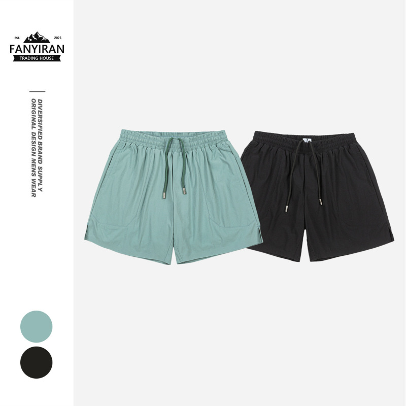 Ctosrcz Summer Outdoor Jogging Hiking Shorts Men and Women Fitness Quick-Drying Running Sports Pants Beach Pants Cx52