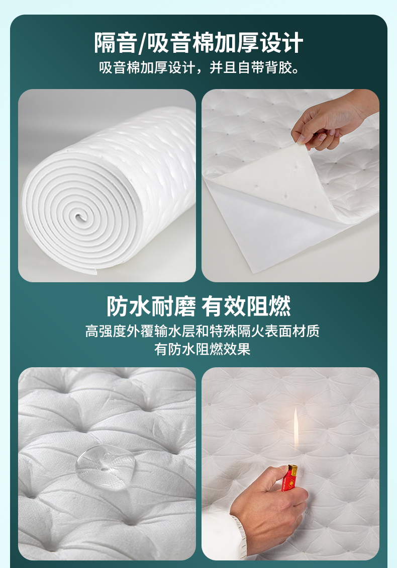 The whole car modified door car sound insulation anti-vibration board sound insulation cotton material four-wheel sound absorption cotton four-door noise reduction sticker self-adhesive
