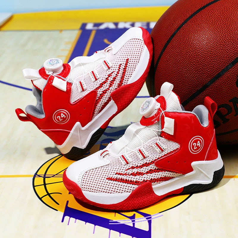 Basketball uniform, autumn breathable sports shoes for boys, for teenagers, wholesale