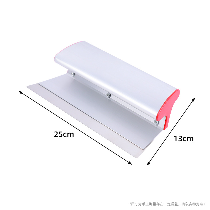 Raspador de nivelación de aleación de aluminio de 25cm