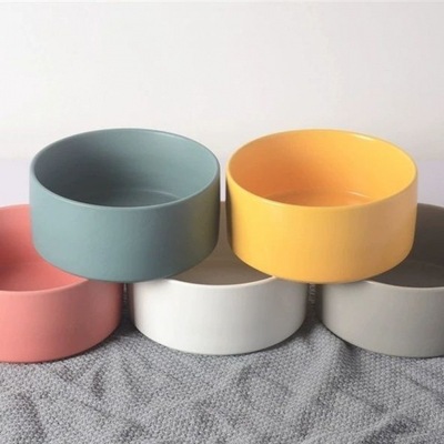 Water bowl ceramics Pets Special price 56 Cat Bowl Dog bowl Water dispenser foodstuff flaw One piece wholesale