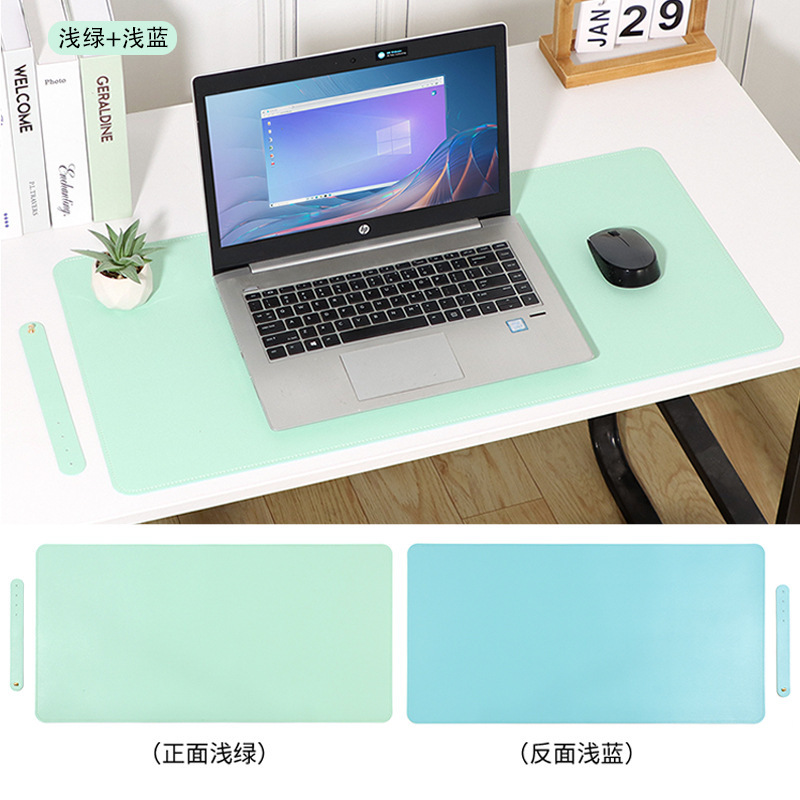マウスパッド超巨大耐汚れ両面革防水清潔デスクマットゲームキーボードパッドパソコン事務机マット|undefined