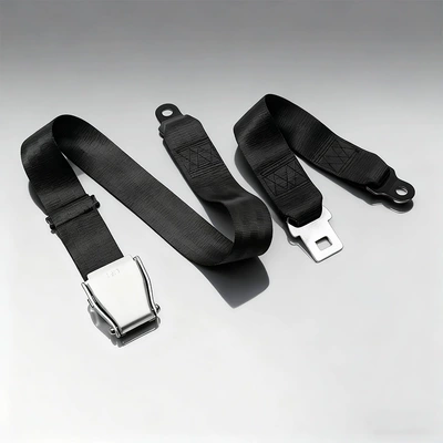Entertainment Equipment Aircraft Buckle Seat Belt Safety Belt Luxury Rv Seat Belt Aviation Aluminum Aircraft Seat Belt X (Car seat belt) - aviation-aluminum-aircraft-safety-belt