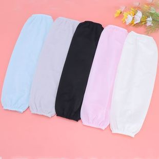 Sun Protection Ice Sleeves for Men and Women in Summer Work Sunshade Ice Silk Sleeves Extended Loose Breathable Anti-Uv Sleeves