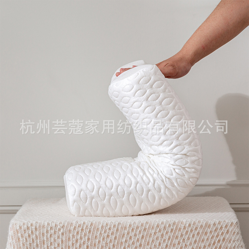 Amazon explosión a prueba de saliva cabeza de aceite de látex contra ácaros 40x60 tailandés memoria de goma almohada funda de almohada