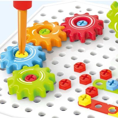 益智拼裝玩具兒童擰螺絲釘組電鑽盤工箱4拆卸多功能男孩3歲獨立站