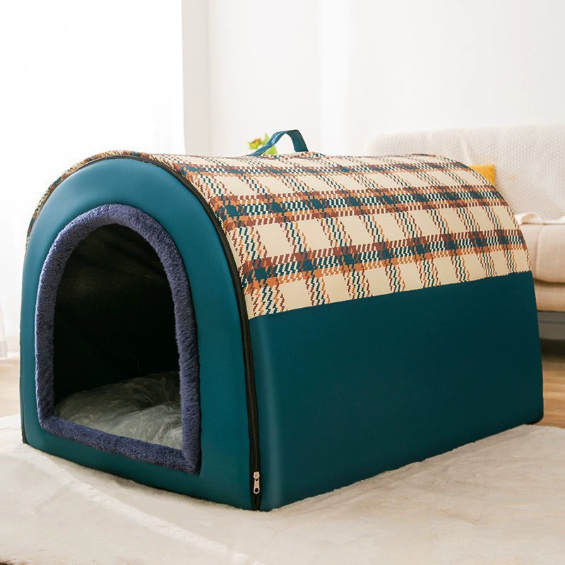 Large dog kennel winter warm dog house removable and washable dog bed four seasons large dog house type cat kennel pet supplies