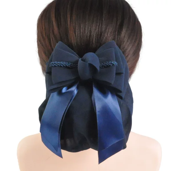 Head Flower Female Professional Hair Tray to Work South Korea Sweet and Fresh Hair Net for Nurses Flight Occupant Hair Net