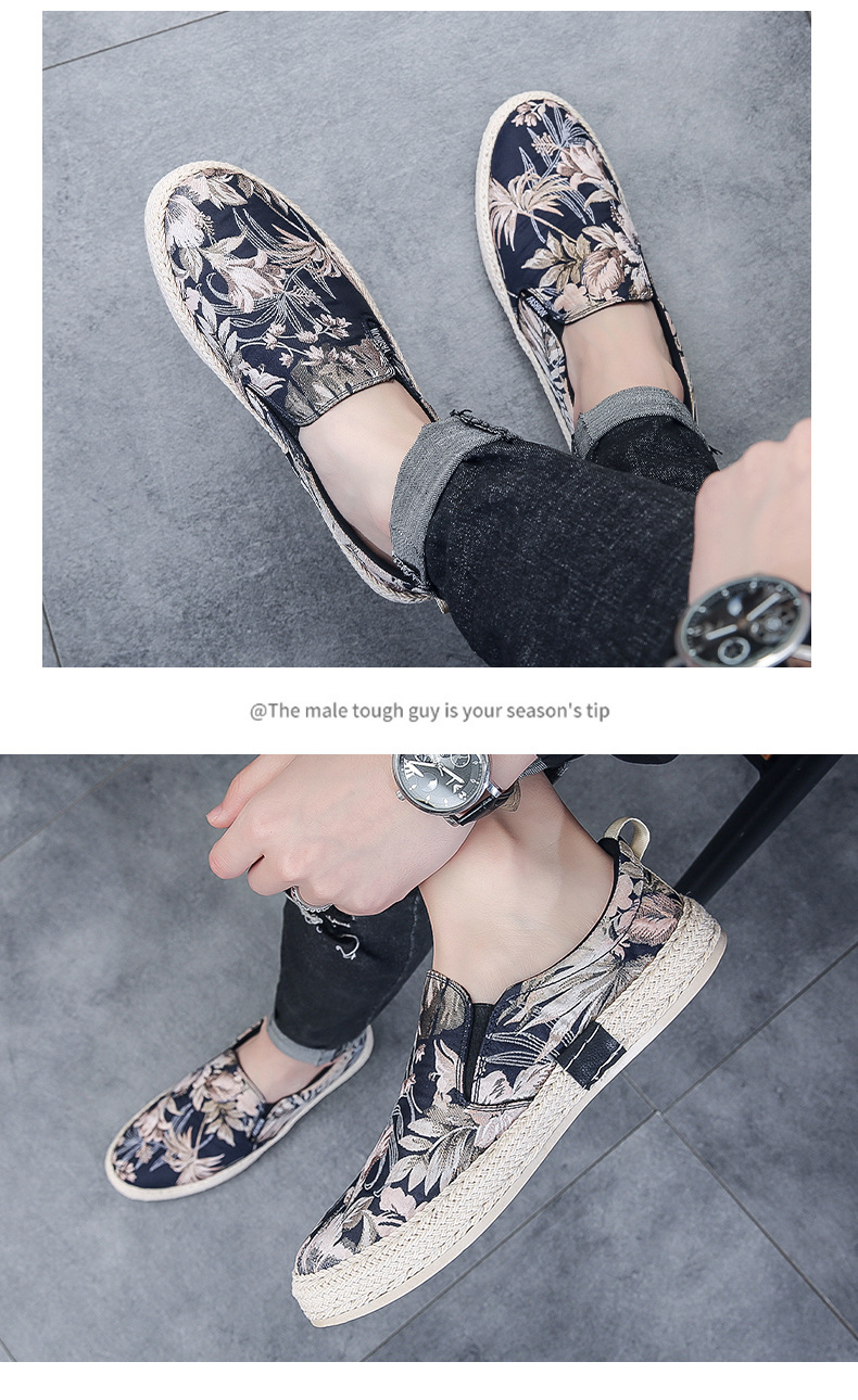 Selling Doudou for Men New Summer Breathable Lefu One Step Lazy Shoes, Korean Versatile Casual Shoes_voghion.com