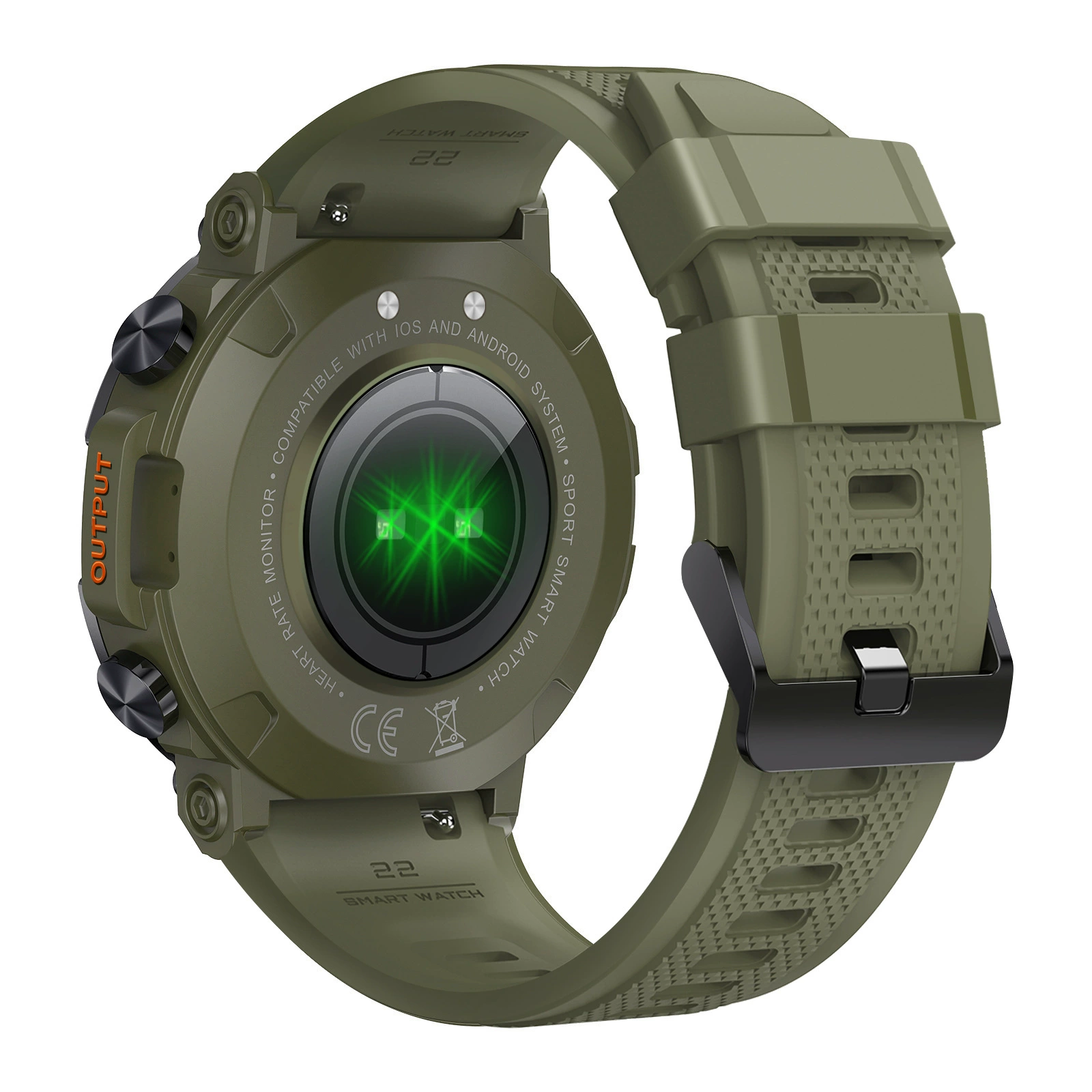 Кросс-граница K56Pro тризащитный умные часы с музыкой и погодой 1.39 дюйма, множественный мониторинг здоровья, режим движения