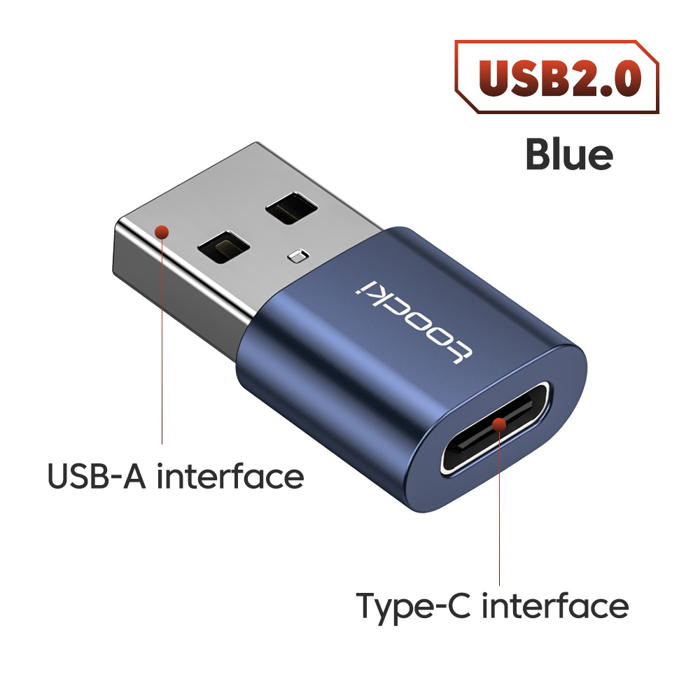 Toocki nuevo Xiaoyi USB3.0 A Adaptador de tipo C OTG adaptador de cable de datos adaptador de teléfono móvil