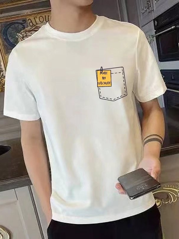 2024 nuevo estilo After Market Smiley Homegoods T-shirt camiseta de manga corta para hombre HBX